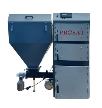 Automatický kotel PROSAT WE 15 kW levý