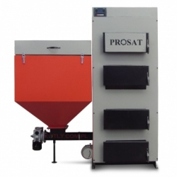 Automatický kotel PROSAT 80 kW - levý