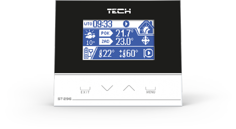 POKOJOVÝ TERMOSTAT ST 296 EU